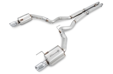 Picture of AWE Tuning S550 Mustang GT Cat-Back Exhaust - Touring Edition (Chrome Silver Tips)