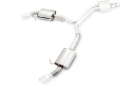 Picture of AWE Tuning Audi B9 A5 Touring Edition Exhaust Dual Outlet - Chrome Silver Tips (Includes DP)