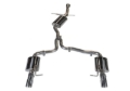 Picture of AWE Tuning Audi B8 A4 Touring Edition Exhaust - Dual Outlet Polished Silver Tips