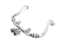Picture of AWE Tuning Porsche 718 Boxster / Cayman Touring Edition Exhaust - Chrome Silver Tips
