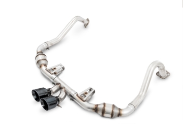 Picture of AWE Tuning Porsche 718 Boxster / Cayman Touring Edition Exhaust - Diamond Black Tips