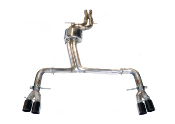 Picture of AWE Tuning Audi B8 / B8.5 S4 3.0T Track Edition Exhaust - Diamond Black Tips (90mm)