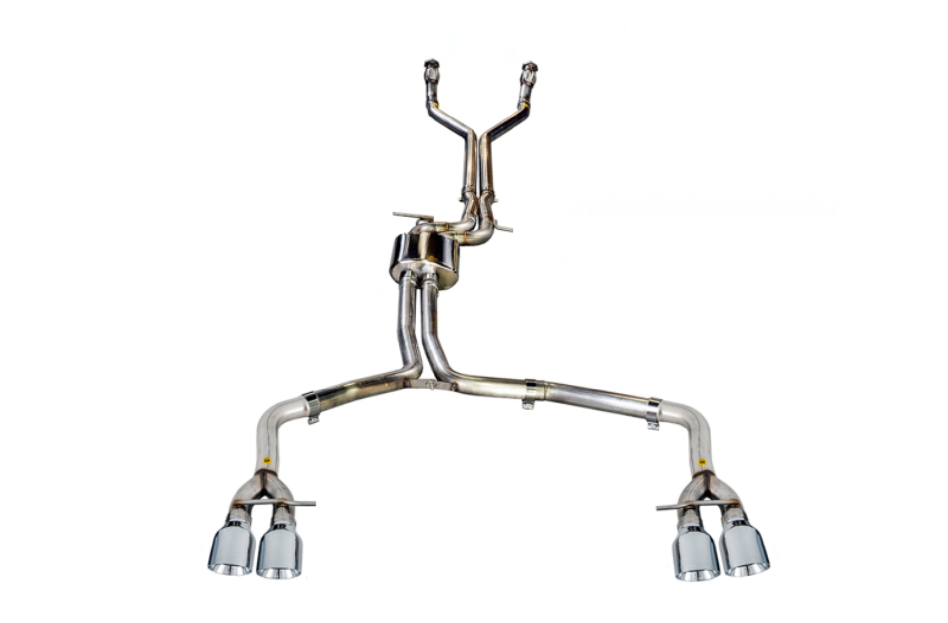 Picture of AWE Tuning Audi C7 / C7.5 S6 4.0T Track Edition Exhaust - Chrome Silver Tips