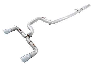 Picture of AWE Tuning Ford Focus RS Track Edition Cat-Back Exhaust - Chrome Silver Tips