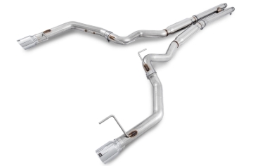 Picture of AWE Tuning S550 Mustang GT Cat-Back Exhaust - Track Edition (Chrome Silver Tips)