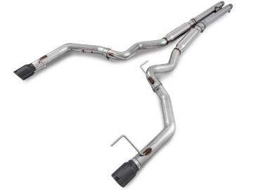 Picture of AWE Tuning S550 Mustang GT Cat-Back Exhaust - Track Edition (Diamond Black Tips)