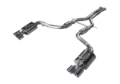 Picture of AWE Tuning Panamera 2/4 Track Edition Exhaust (2011-2013) - w/Chrome Silver Tips
