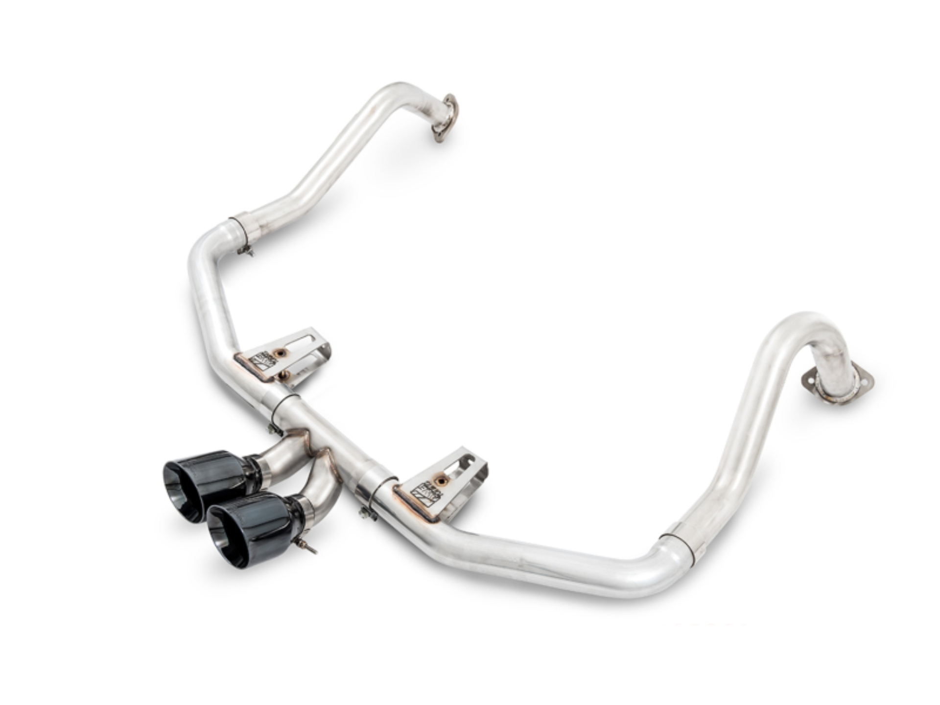 Picture of AWE Tuning Porsche 718 Boxster / Cayman Track Edition Exhaust - Diamond Black Tips