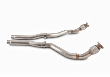 Picture of AWE Tuning Audi 8R 3.0T Non-Resonated Downpipes for Q5 / SQ5