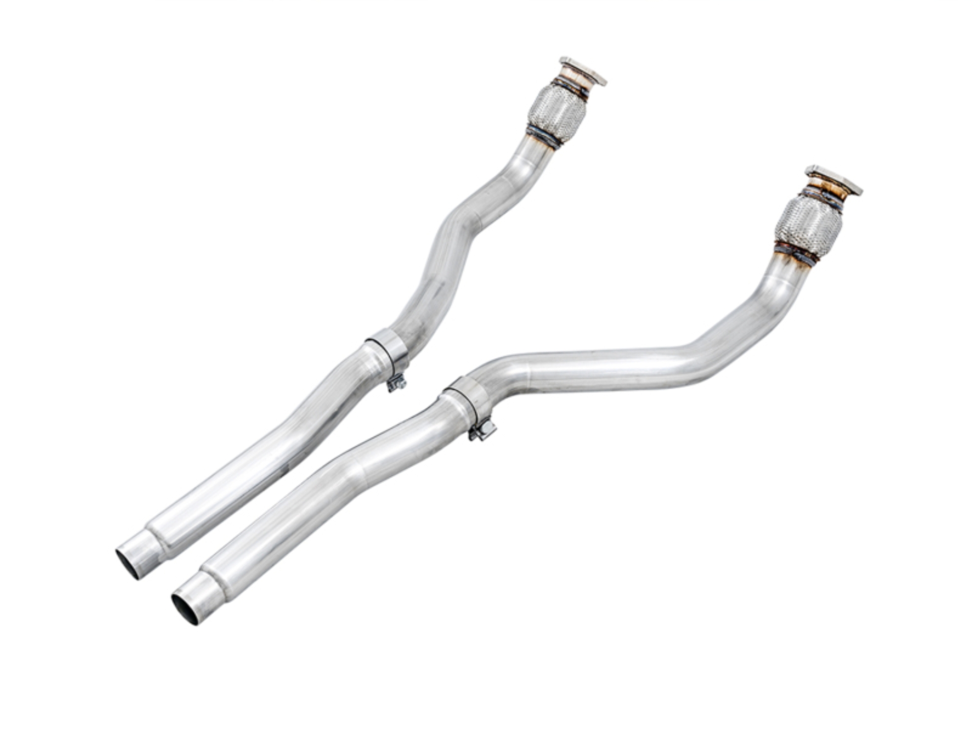 Picture of AWE Tuning Audi B8 4.2L Non-Resonated Downpipes for RS5