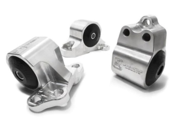Picture of Innovative 92-95 Civic B/D Series Silver Aluminum Mounts Solid Bushings (3 Bolt)