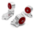 Picture of Innovative 88-91 Civic B-Series Silver Aluminum Mounts Solid Bushings (Cable to Hydro Conversion)
