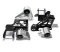 Picture of Innovative 92-95 Civic K-Series Black Aluminum Mounts Solid Bushings (Not K24 Trans)