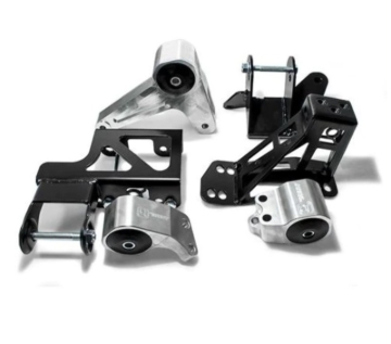 Picture of Innovative 92-95 Civic K-Series Silver Aluminum Mounts Solid Bushings (Not K24 Trans)