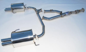 Picture of Invidia 05+ Subaru Legacy GT Stainless Steel Quad Tip Cat-back Exhaust