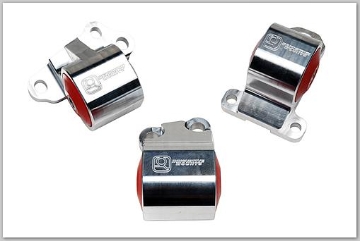 Picture of Innovative 92-95 Civic B/D Series Black Aluminum Mounts 60A Bushings (2 Bolt)