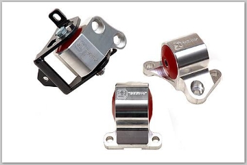 Picture of Innovative 96-00 Civic B/D Series Black Aluminum Mounts 75A Bushings (2 Bolt)