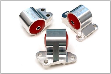 Picture of Innovative 92-95 Civic B/D Series Black Aluminum Mounts 75A Bushings (3 Bolt)