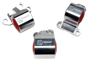 Picture of Innovative 92-95 Civic B/D Series Black Aluminum Mounts 75A Bushings (2 Bolt)