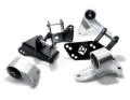 Picture of Innovative 96-00 Civic K-Series Black Aluminum Mounts 75A Bushings (EG/DC Subframe)