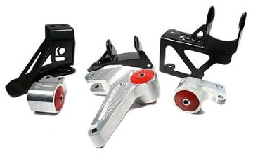 Picture of Innovative 92-95 Civic K-Series Black Aluminum Mounts 85A Bushings (Not K24 Trans)