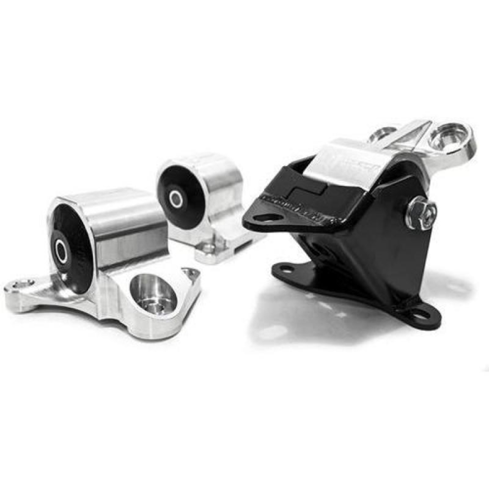 Picture of Innovative 96-00 Civic B/D Series Black Aluminum Mounts 95A Bushings (2 Bolt)