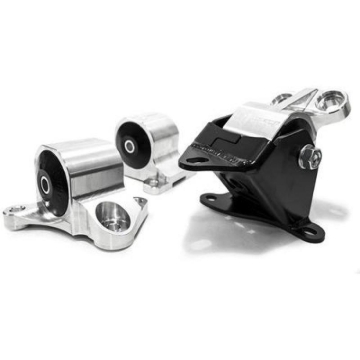 Picture of Innovative 96-00 Civic B/D Series Black Aluminum Mounts 95A Bushings (2 Bolt)
