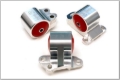 Picture of Innovative 92-95 Civic B/D Series Silver Aluminum Mounts 60A Bushings (3 Bolt)