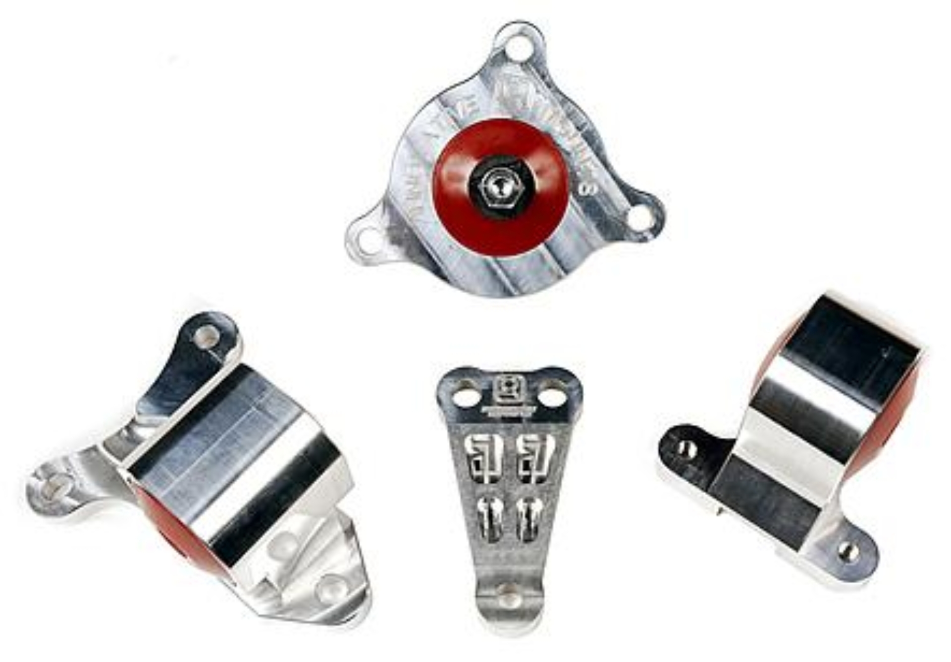 Picture of Innovative 02-06 Acura RSX K-Series Silver Aluminum Mounts 60A Bushings (Not K24 Trans)