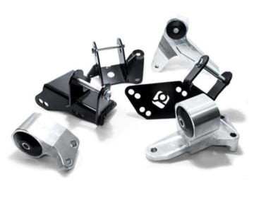 Picture of Innovative 96-00 Civic K-Series Silver Aluminum Mounts 75A Bushings (EG/DC Subframe)