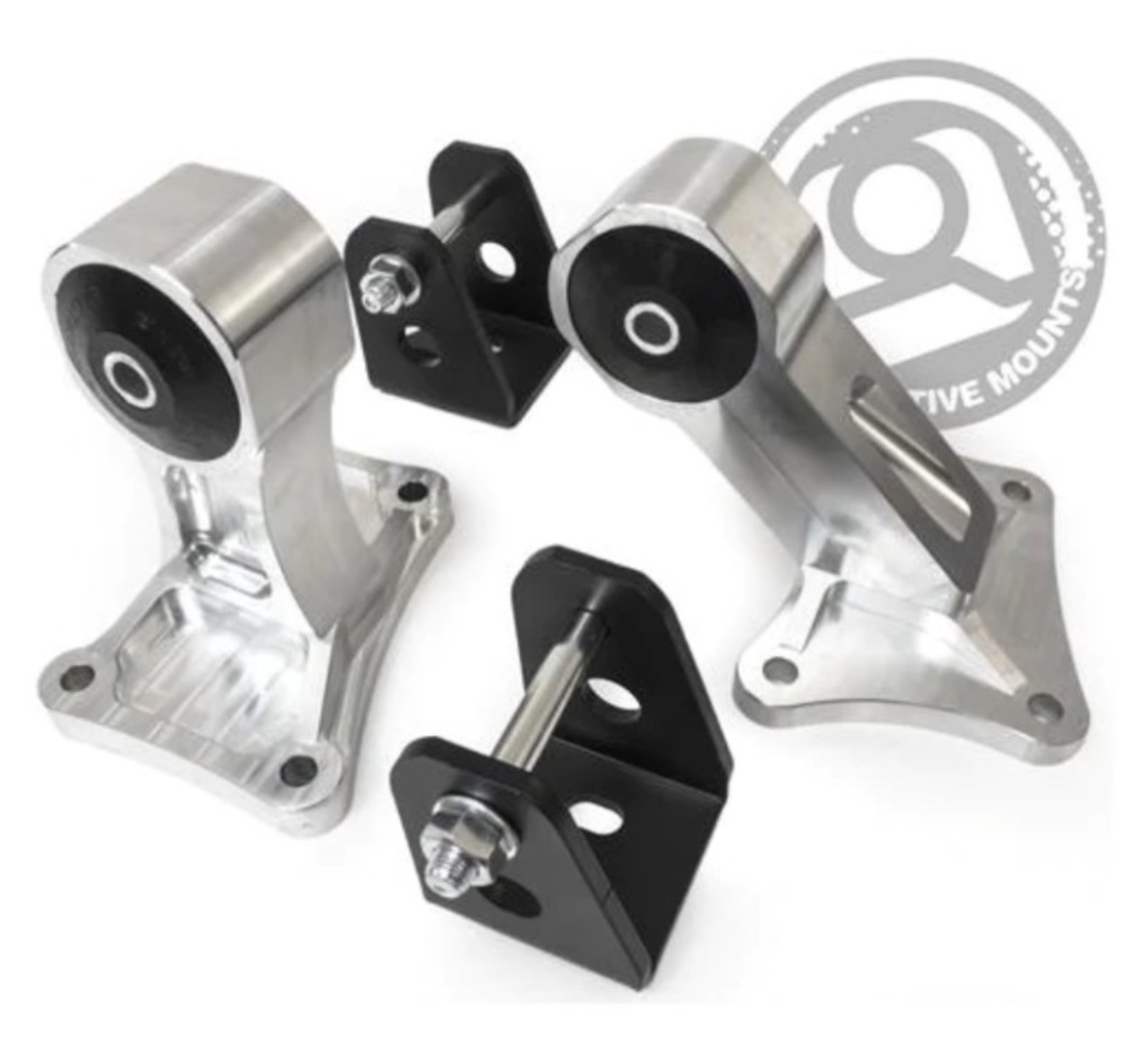 Picture of Innovative 00-09 Honda S2000 F-Series Silver Aluminum Mounts 85A Bushings