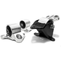 Picture of Innovative 96-00 Civic B/D Series Silver Aluminum Mounts 95A Bushings (2 Bolt)