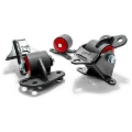 Picture of Innovative 96-00 Civic D-Series Black Steel Mounts 60A Bushings (CVT to Manual)