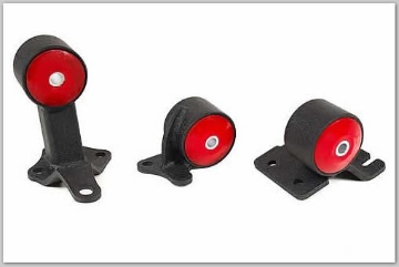 Picture of Innovative 88-91 Civic B-Series Black Steel Mounts 60A Bushings (Cable)