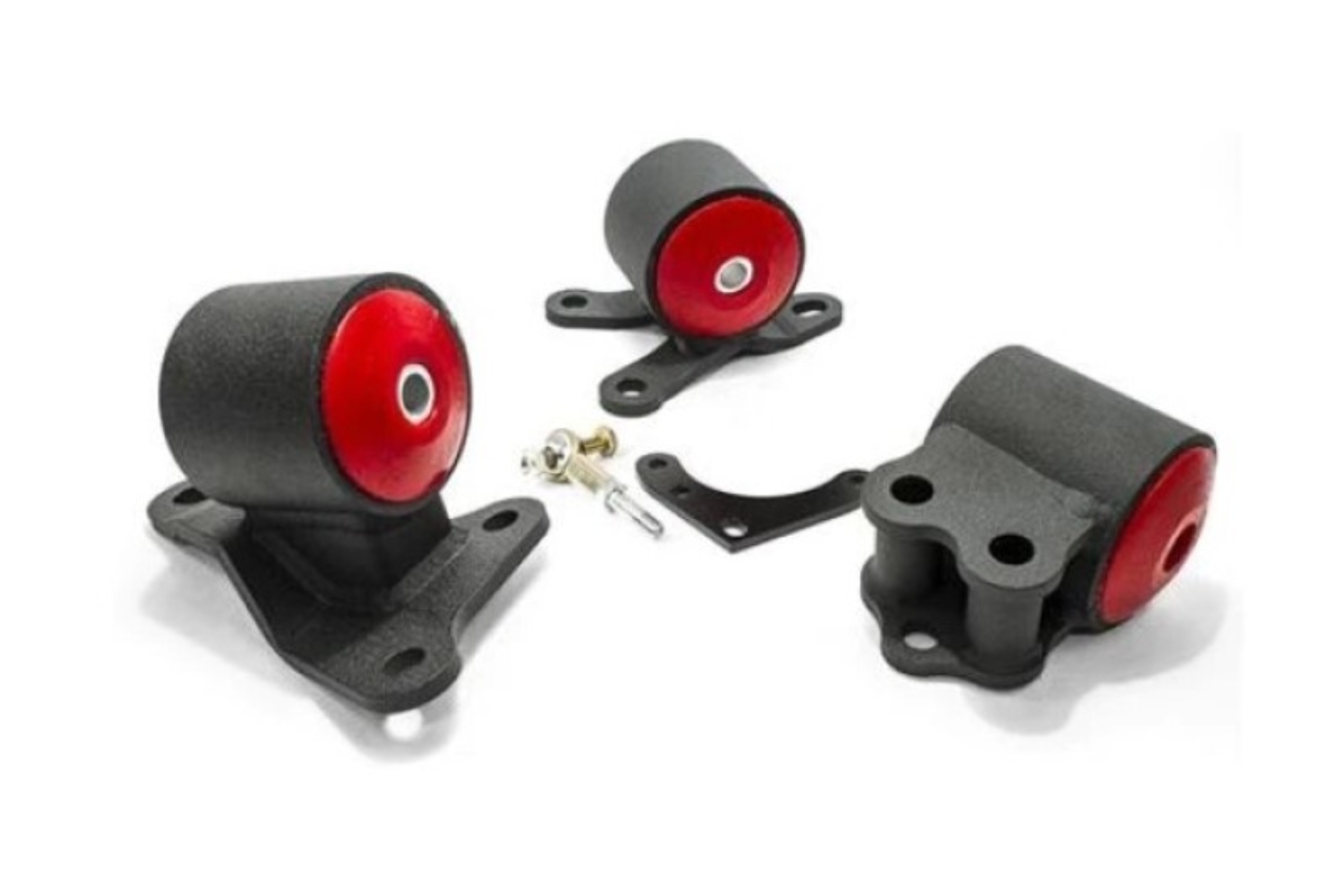 Picture of Innovative 94-01 Integra B-Series Black Steel Mounts 60A Bushings (Cable Conversion 3 Bolt)