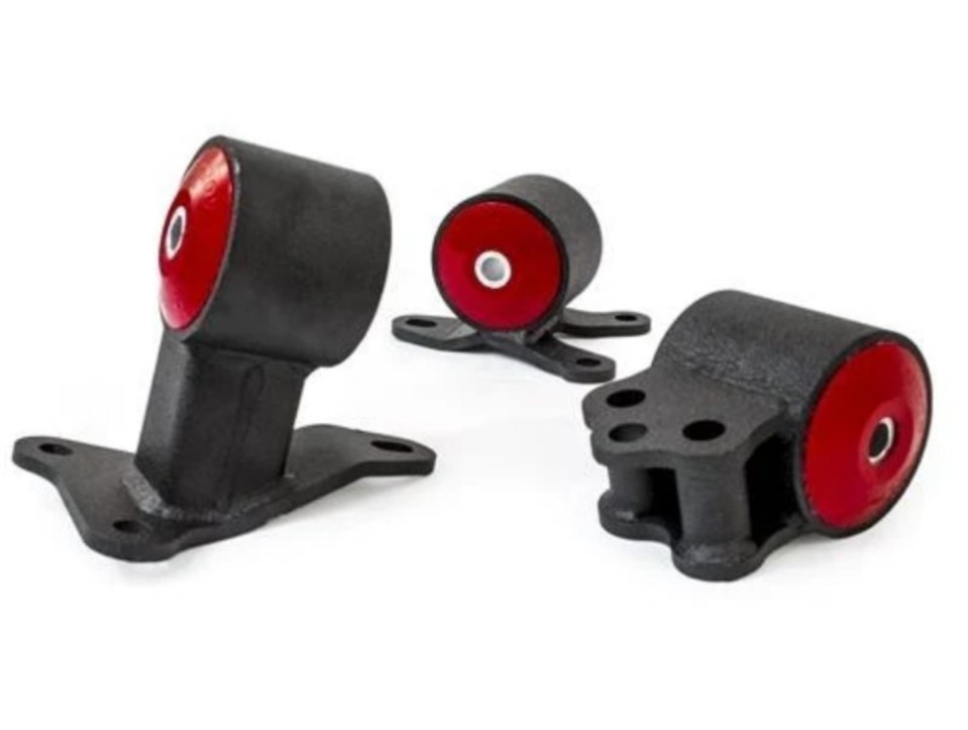 Picture of Innovative 94-01 Integra B-Series Black Steel Mounts 60A Bushings (Auto to Manual Cable)