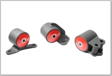 Picture of Innovative 92-95 Civic B/D Series Black Steel Mounts 75A Bushings (3 Bolt)