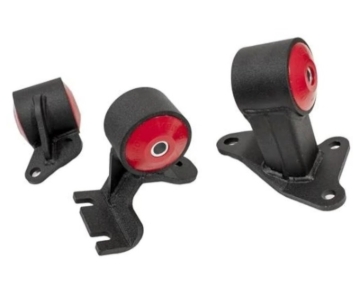 Picture of Innovative 88-91 Civic B-Series Black Steel Mounts 75A Bushings (RHD Only Cable)