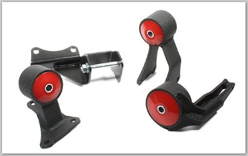 Picture of Innovative 84-87 Civic B-Series Black Steel Mounts 75A Bushings (Cable)