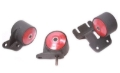 Picture of Innovative 90-93 Integra B-Series Black Steel Mounts 75A Bushings (Auto Trans Hydro)