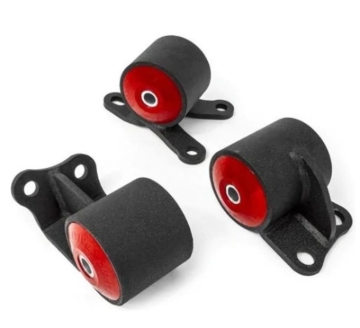 Picture of Innovative 92-95 Civic B/D Series Black Steel Mounts 75A Bushings (Auto Chassis Auto Trans)