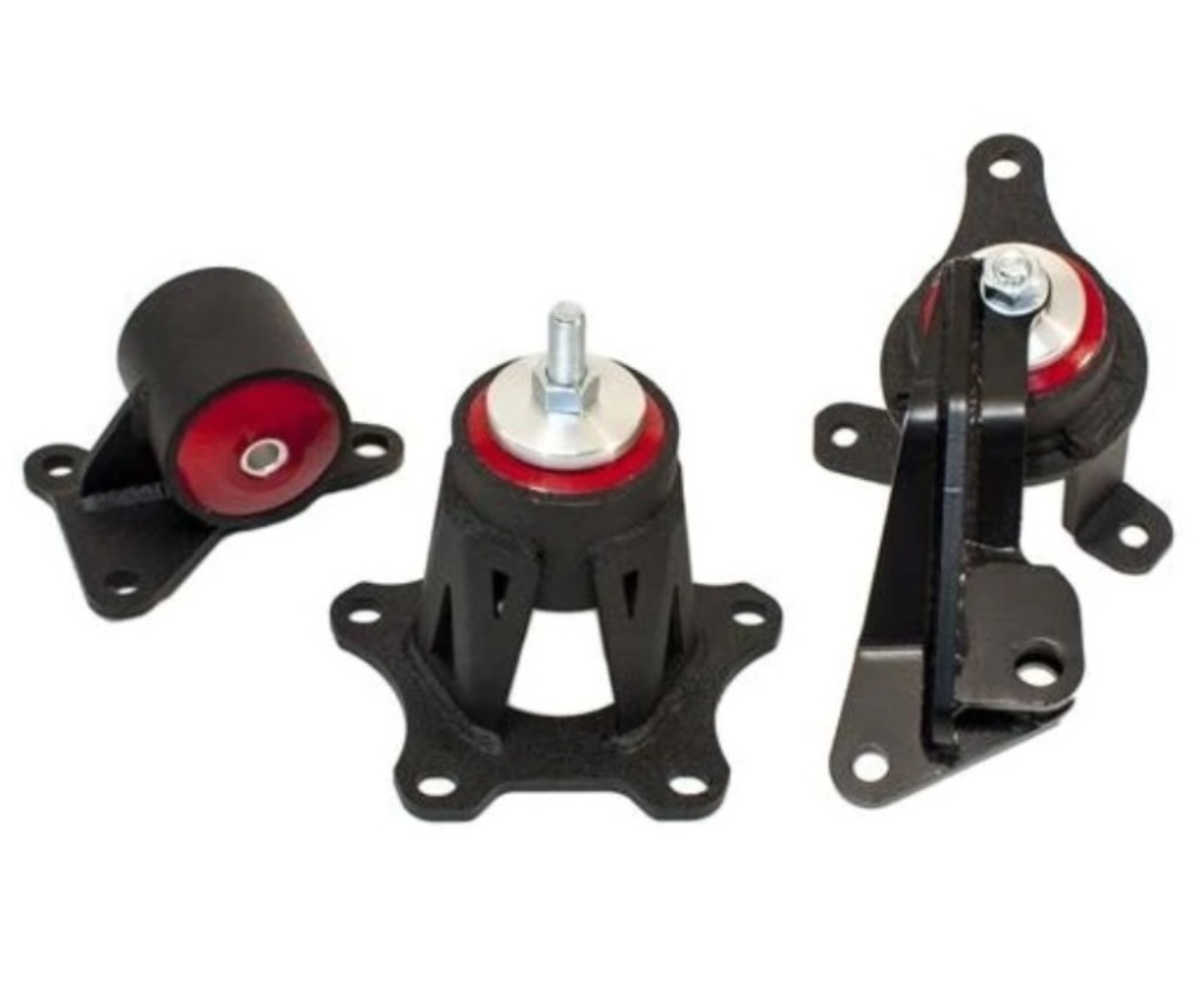 Picture of Innovative 98-02 Accord F-Series Black Steel Mounts 75A Bushings (Auto Trans)