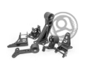 Picture of Innovative 97-01 Prelude J-Series Black Steel Mounts 75A Bushings