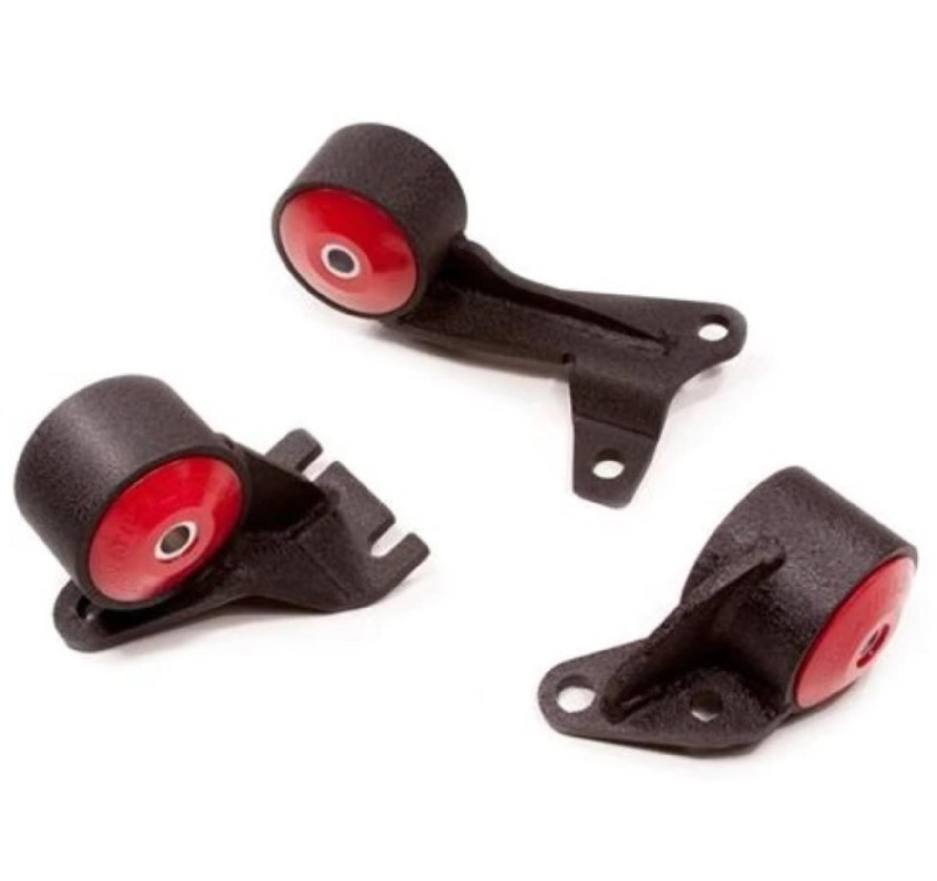 Picture of Innovative 88-91 Civic D-Series Black Steel Mounts 85A Bushings (Wagon 4WD Cable)