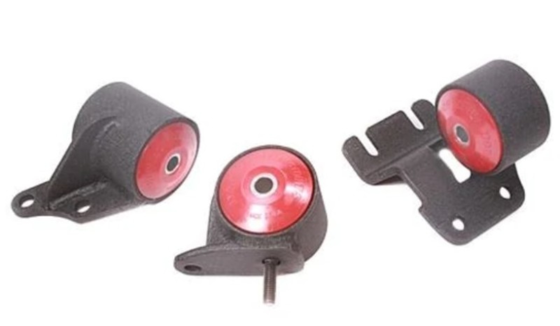 Picture of Innovative 90-93 Integra B-Series Black Steel Mounts 85A Bushings (Auto Trans)