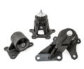 Picture of Innovative 98-02 Accord H-Series Black Steel Mounts 85A Bushings (Auto Chassis Auto Trans)