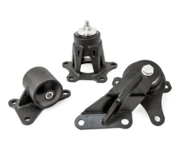Picture of Innovative 98-02 Accord H-Series Black Steel Mounts 85A Bushings (Auto Chassis Auto Trans)