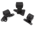 Picture of Innovative 90-93 Accord F-Series Black Steel Mounts 85A Bushings (Auto Trans)