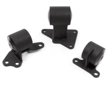 Picture of Innovative 90-93 Accord F-Series Black Steel Mounts 85A Bushings (Auto Trans)