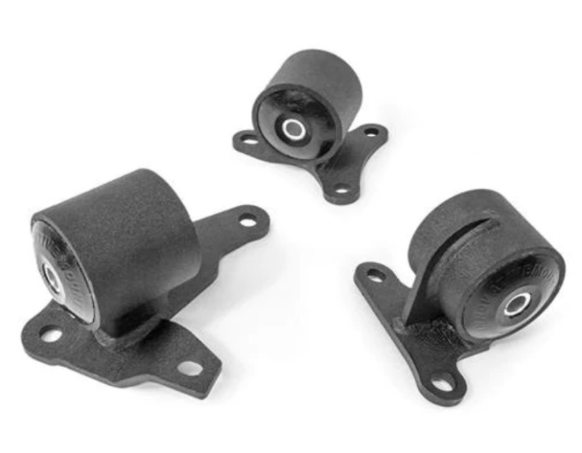 Picture of Innovative 90-93 Accord H/F Series Black Steel Mounts 85A Bushings